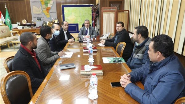 اجتماع محافظ المنوفية