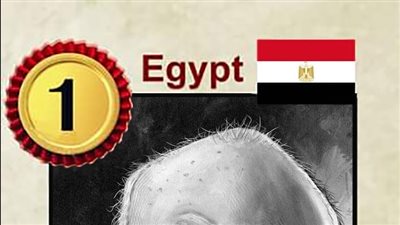 إسلام زكي.. فنان مصري يحصد الجائزة الأولى في المسابقة الدولية للكاريكاتير بالهند