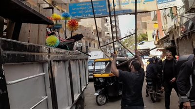 الجيزة ترفع 400 حالة إشغال وضبط 41 توك توك وتروسيكل مركونة ودون ترخيص 