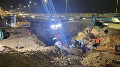 رئيس جهاز القاهرة الجديدة يتابع تجديد وإحلال محطة مياه الشرب بالمدينة