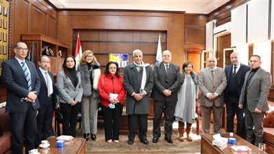  لجنة التعليم بمجلس الشيوخ تزور جامعة الدلتا التكنولوجية