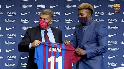 أداما تراوري: برشلونة منزلي.. وأسعى للوصول إلى أهداف النادي الرياضية