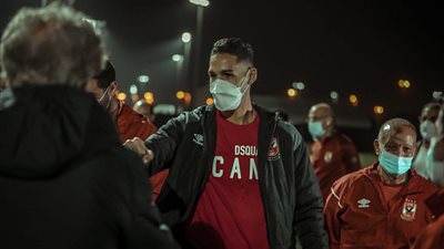 بدر بانون يزور مران الأهلي ويكشف تطورات حالته الصحية |صور