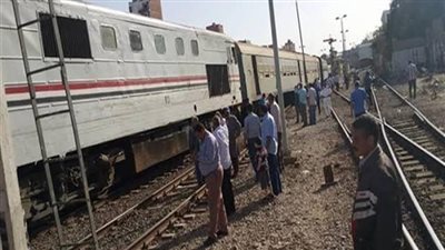 مصرع سيدة صدمها قطار في بني سويف