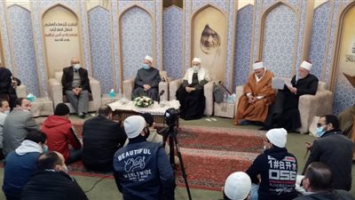 مفتي الجمهورية وكبار علماء الأزهر ومجمع اللغة العربية يختتمون مؤتمر التصوف بالبيت المحمدي