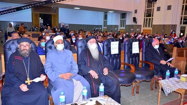 جانب من افتتاح كنيسة