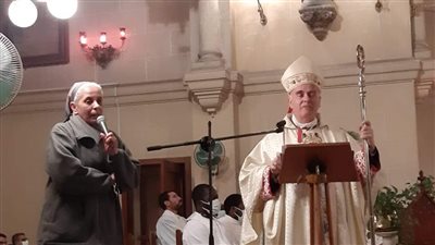 السفير البابوي للفاتيكان بمصر يترأس احتفال عيد الحياة المكرسة 