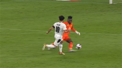 نتيجة مباراة مصر والكاميرون الشوط الثاني.. طرد كيروش واللجوء إلى الأشواط الإضافية