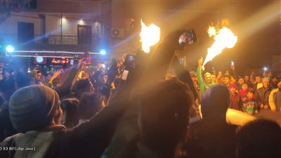 فرحة الجماهير في الغربية بعد فوز مصر على الكاميرون | صور