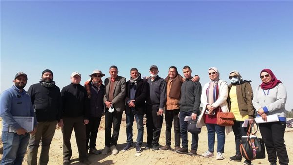 جانب من الزيارة لمنطقة