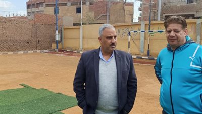 إنشاء ملعب خماسي بـ سندبيس ضمن مبادرة بنكمل بعض في القليوبية