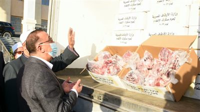 توزيع 3 أطنان لحوم على 3000 أسرة بالإسكندرية ضمن مشرع صكوك الإطعام 
