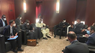 لقاءات مهمة لوزير الخارجية على هامش القمة الإفريقية بإثيوبيا 