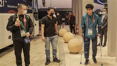 عمار حمدي يرافق بعثة الأهلي لـ ملعب آل نهيان لمواجهة مونتيري 