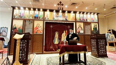 مجمع كهنة قطاع شبرا الشمالية في أجتماع شهري