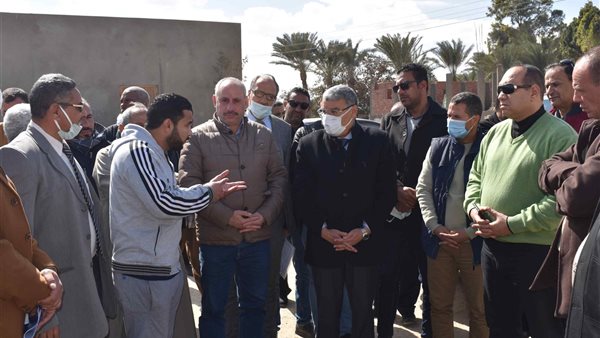 محافظ المنيا يتفقد