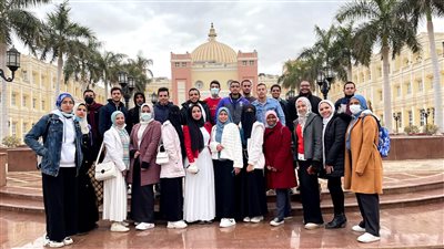 فريق إيناكتس بجامعة الأزهر يشارك في برنامج تدريب إعداد القادة بـ الجامعة البريطانية