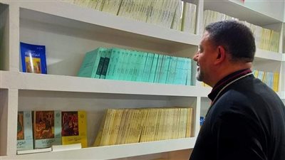  مطران إيباريشية أبو قرقاص يزور معرض القاهرة الدولي للكتاب