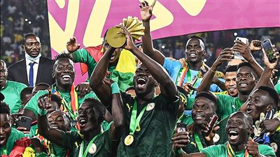 مراسم تتويج منتخب السنغال بلقب كأس الأمم الإفريقية 2021
