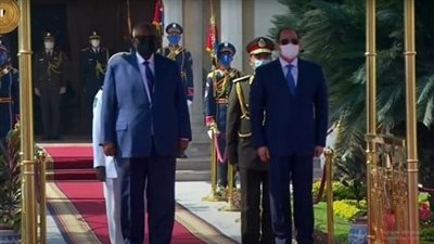 الرئيس السيسي يستقبل نظيره الجيبوتي في قصر الاتحادية ‎| بث مباشر
