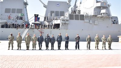 انطلاق فعاليات التدريب البحري الدولي IMX/CE22 بنطاق الأسطول الجنوبي بالبحر الأحمر