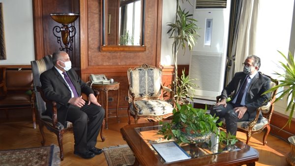 وزيرا السياحة والري