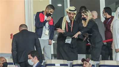 مؤمن زكريا يدعم الأهلي أمام بالميراس من المدرجات في نصف نهائي كأس العالم للأندية I صور