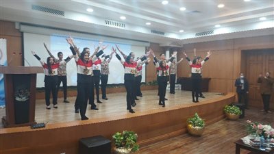 عروض فنية خلال احتفالية لتخليد ذكري شهداء معركة الواحات ببورسعيد | صور وفيديو 