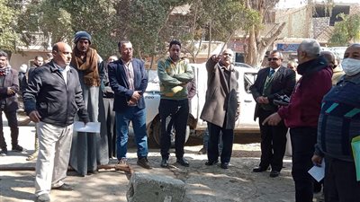 إزالة 44 حالة تعدٍ بالبناء على أملاك الدولة والري بالمنيا