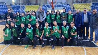 صعود سلة نادي حدائق الأهرام لبطولة الجمهورية 