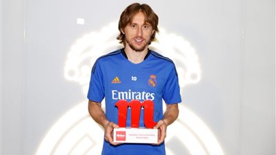 مودريتش أفضل لاعب في ريال مدريد خلال شهر يناير
