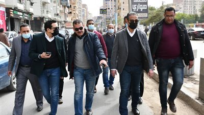 محافظ الفيوم يتابع أعمال حملات النظافة والتجميل بنطاق المدينة