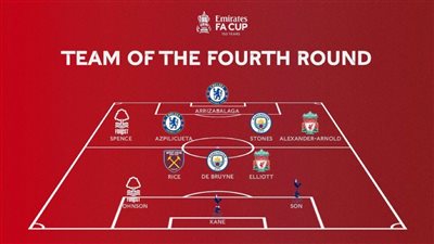 تعرف على أفضل تشكيل في الجولة الرابعة بـ كأس إنجلترا