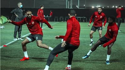  الأهلي يختتم استعداداته اليوم لمواجهة الهلال السوداني بدوري أبطال إفريقيا