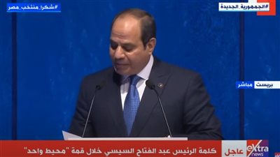 الرئيس السيسي: قناة السويس من أهم الممرات الملاحية العالمية وأسهمت في دفع حركة التجارة الدولية