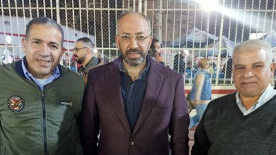 حسام المندوه يدلي بصوته في انتخابات نادي الزمالك