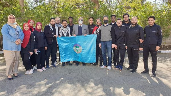 وفد جامعة طنطا 