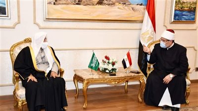 وزير الأوقاف يستقبل نظيره السعودي والوفد المرافق له
