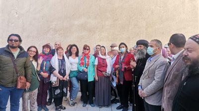 نائب وزير السياحة في جولة تفقدية لنقاط رحلة العائلة المقدسة بأسيوط | صور