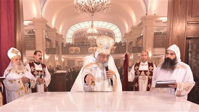 البابا تواضروس يدشن كاتدرائية البشارة بمحور الأمل بالإسكندرية | صور