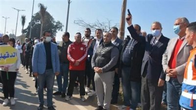 بث مباشر| بمشاركة 400 فتاة.. محافظ القليوبية يطلق إشارة البدء لـ مهرجان المشي الأول للفتيات ببنها