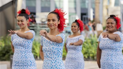 عروض ممتعة من تراث دولة ساموا بإكسبو دبي| صور