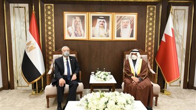 جبالي يلتقي رئيس مجلس الشورى البحريني خلال زيارته للمنامة