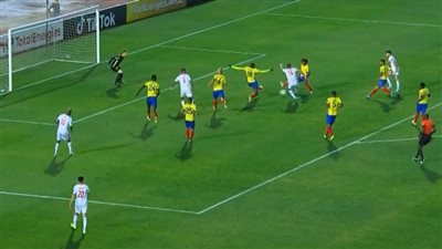 أوباما يسجل هدف الزمالك الأول في مرمى بترو أتليتكو بدوري الأبطال