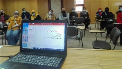 وكيل مديرية تعليم بورسعيد يتفقد البرامج التدريبية والخطة الوقائية من كورونا