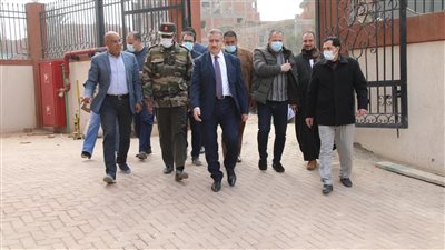 محافظ المنوفية يتفقد مشروعات حياة كريمة بقرى كفر عشما والعراقية