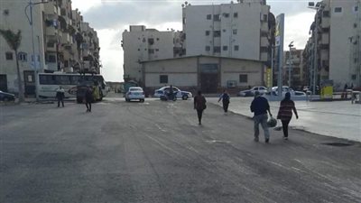 محافظ بورسعيد:  تواصل أعمال رصف شارع المشير طنطاوى | صور 