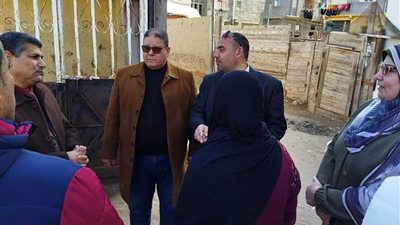 كيل الشباب والرياضة بالدقهلية يتفقد مراكز شباب المنزلة ضمن  حياة كريمة