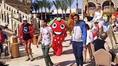 بالخيول والعرائس.. احتفالات بـ عيد الحب داخل المنتجعات السياحية بالغردقة | بث مباشر