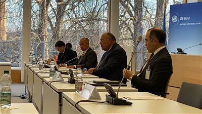 شكري يؤكد حجم المسؤولية الملقاة على عاتق مصر في قمة المناخ |صور